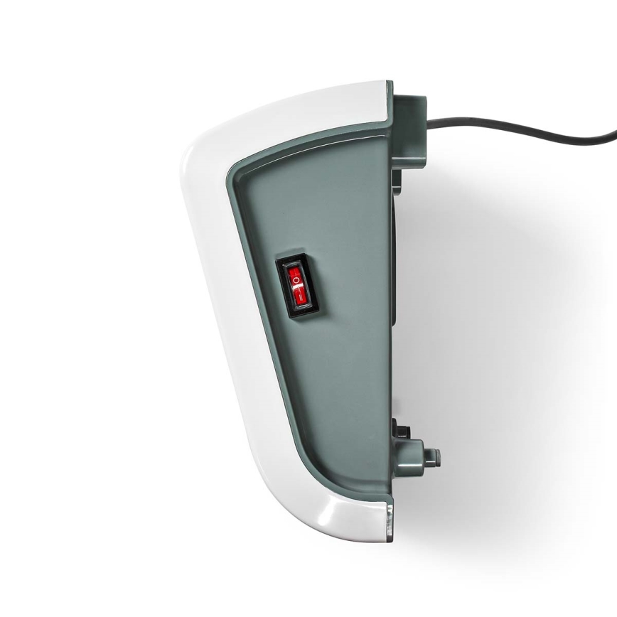 Nedis HTBA20WT - Element med LED display och termostat 2000W/230V IP22 + RC