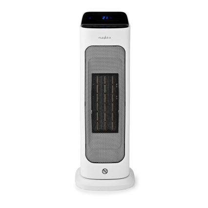Fläkt med en keramiskt värmeelement Smartlife 1400/2000W/230V Wi-Fi Tuya + fjärrkontroll