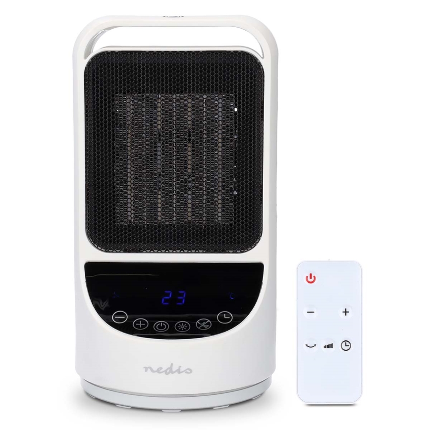 Fläkt med en keramiskt värmeelement Smartlife 1000/1500W/230V Wi-Fi Tuya + fjärrkontroll