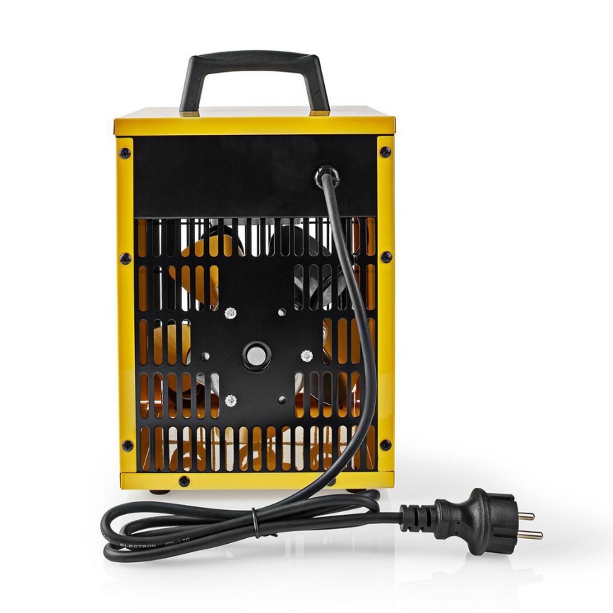 Nedis HTIF10FYW − Durable fläkt med heating element 1000-2000W/230V IP24