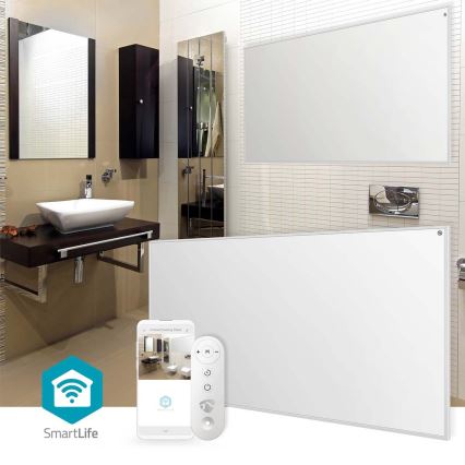 Infraröd värmepanel 700W/230V 120x62 cm IP44 Wi-Fi Tuya + fjärrkontroll