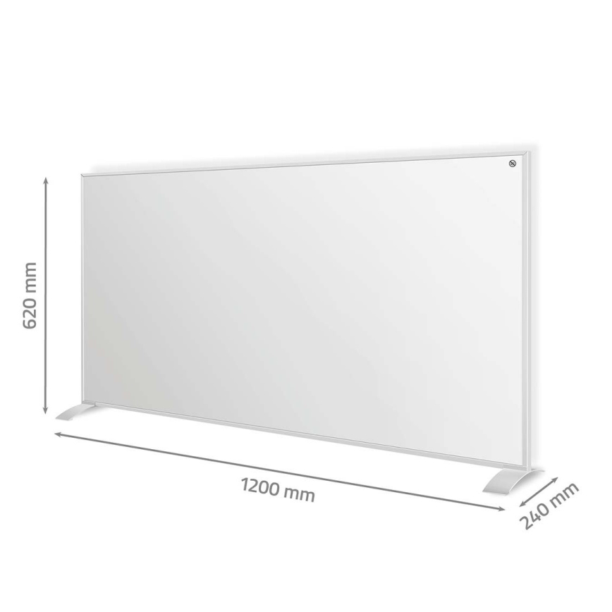 Infraröd värmepanel 700W/230V 120x62 cm IP44 Wi-Fi Tuya + fjärrkontroll