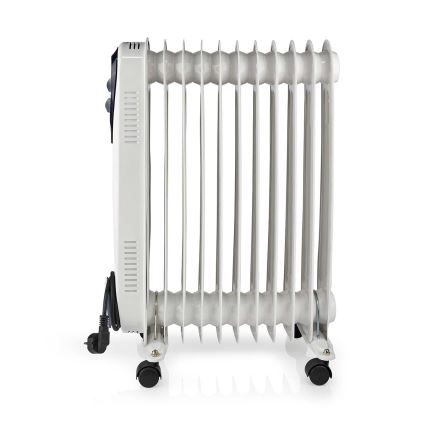 Portable oil heater with 11 ribs 1000/1500/2500W/230V