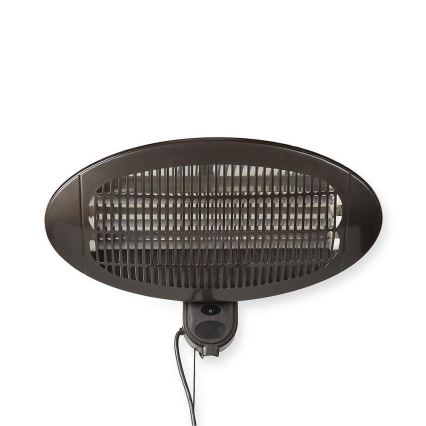 Nedis HTPA110EBK − Utomhusvärmare 650-1300-2000W/230V IP34