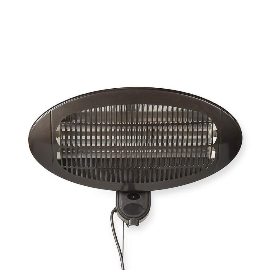 Nedis HTPA110EBK − Utomhusvärmare 650-1300-2000W/230V IP34