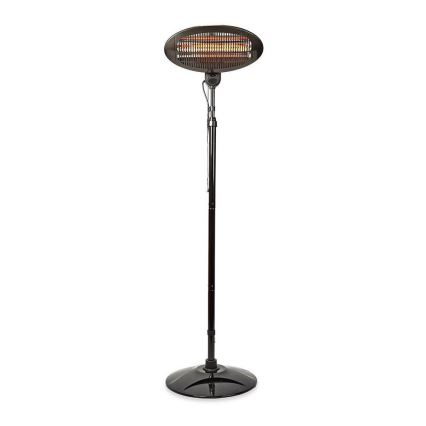 Nedis HTPA120EBK − Utomhusvärmare 1,9 m 650-1300-2000W/230V IP34
