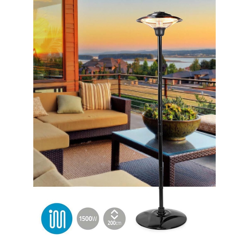 Infraröd värmare för terrasser 200 cm 1500W/230V IP34