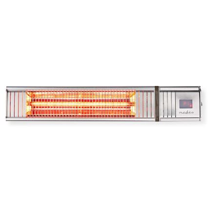 Utomhusvärmare 100W/2000W/230V IP65 + fjärrkontroll