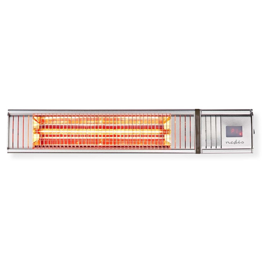 Utomhusvärmare 100W/2000W/230V IP65 + fjärrkontroll