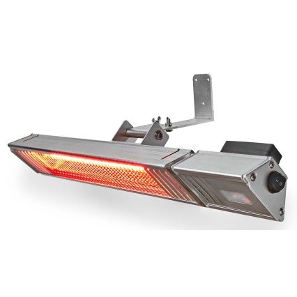 Utomhusvärmare 100W/2000W/230V IP65 + fjärrkontroll
