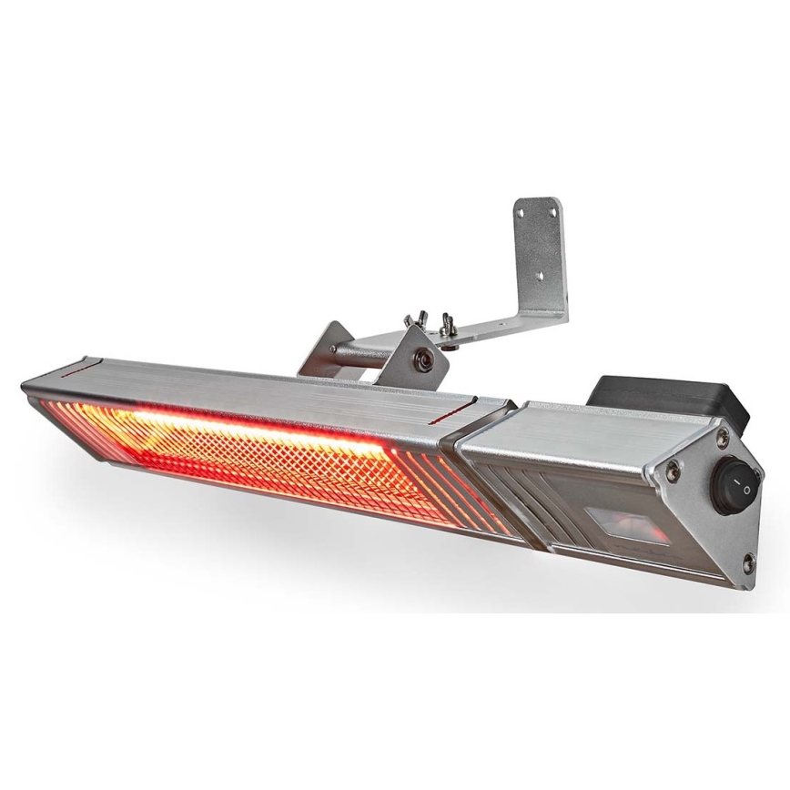 Utomhusvärmare 100W/2000W/230V IP65 + fjärrkontroll