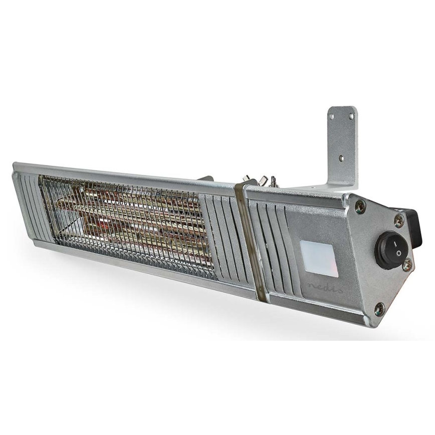 Utomhusvärmare 100W/2000W/230V IP65 + fjärrkontroll