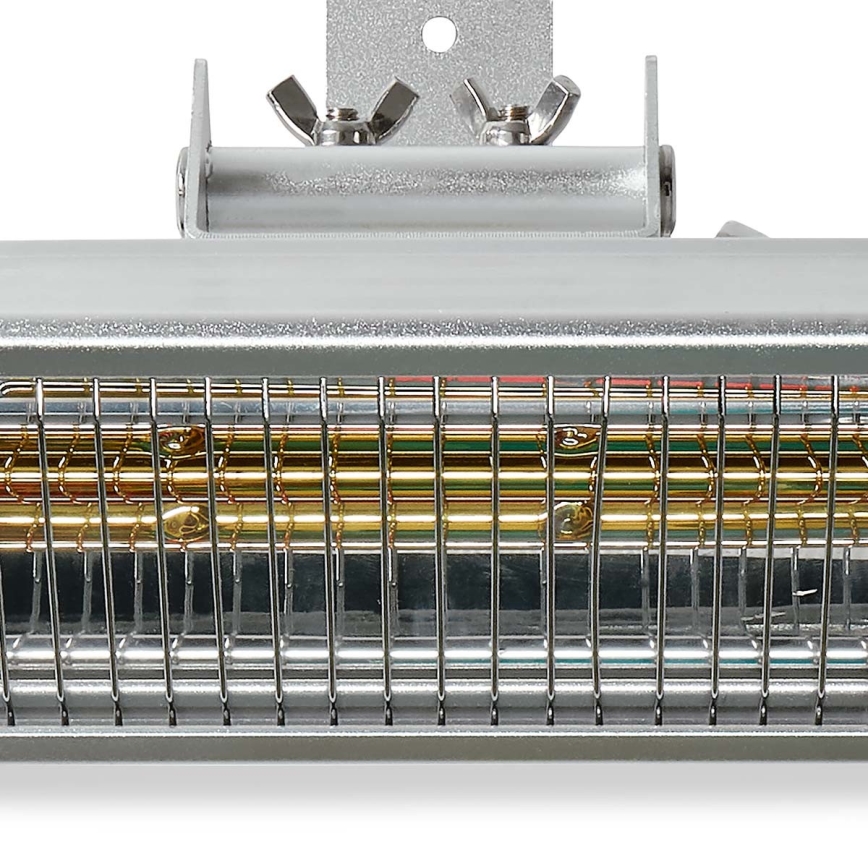 Utomhusvärmare 100W/2000W/230V IP65 + fjärrkontroll