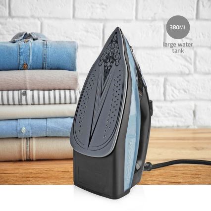 Ångstrykjärn 2600W/230V svart/blå