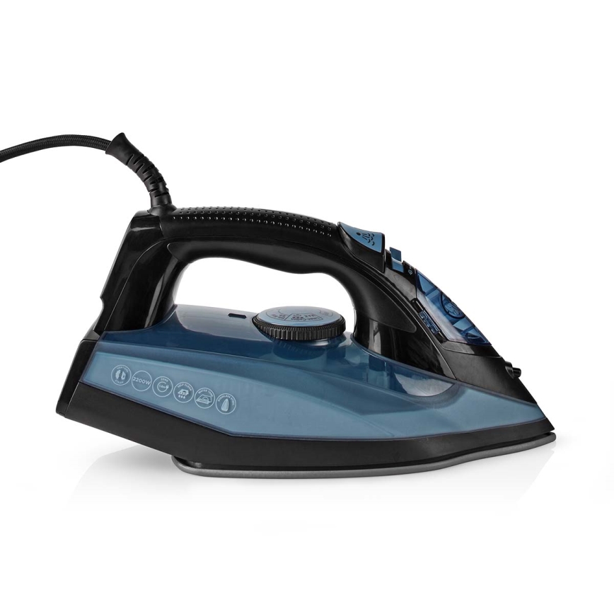 Ångstrykjärn 2600W/230V svart/blå