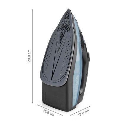 Ångstrykjärn 2600W/230V svart/blå