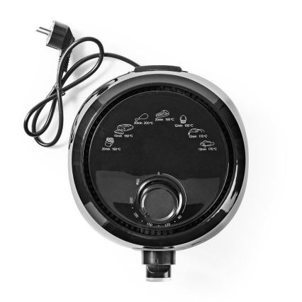 Nedis KAAF120FBK − Varmluftsugn2,4l 1000W/230V/30min