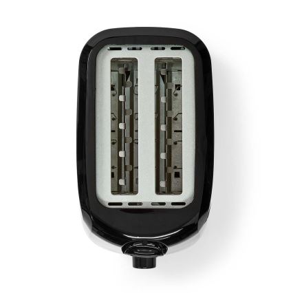 Brödrost med plats för 2 brödskivor 700W/230V svart 