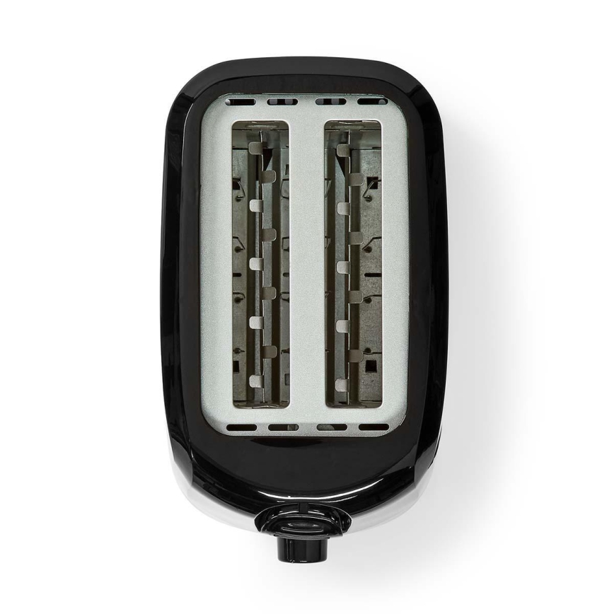 Brödrost med plats för 2 brödskivor 700W/230V svart 