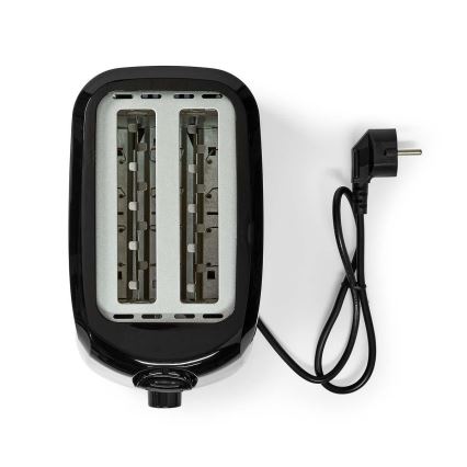 Brödrost med plats för 2 brödskivor 700W/230V svart 