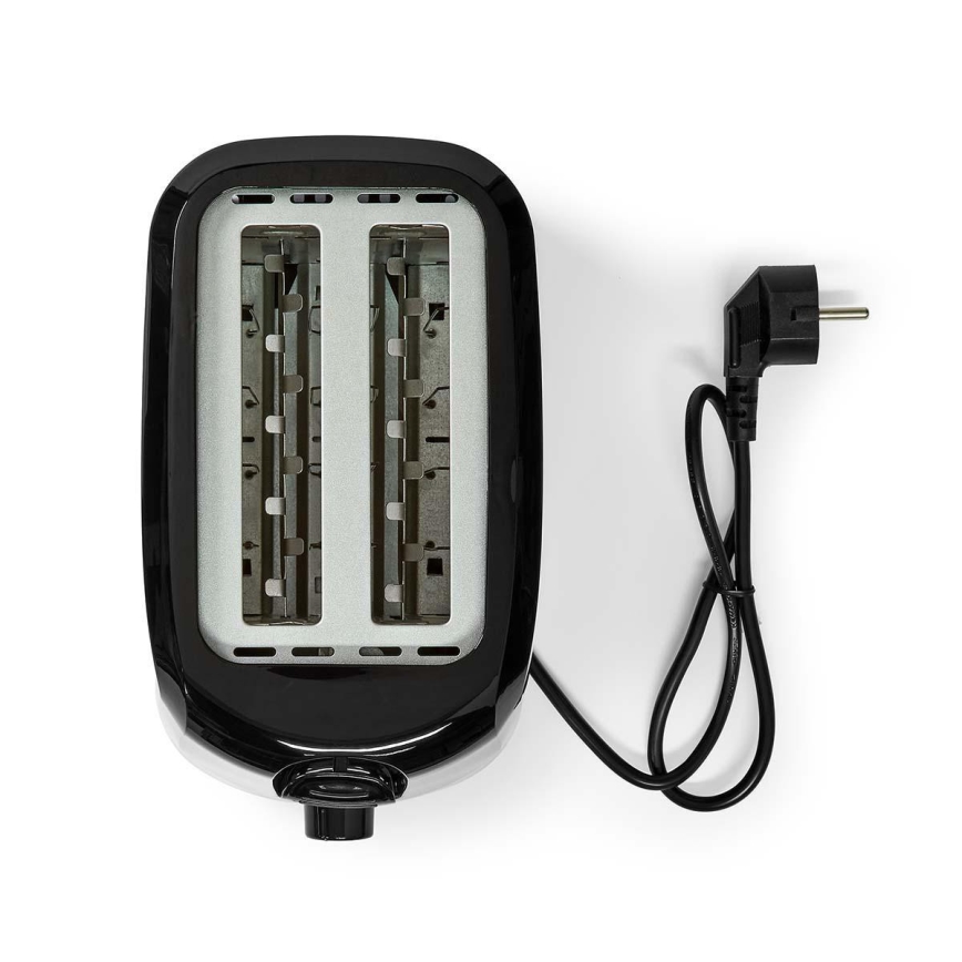 Brödrost med plats för 2 brödskivor 700W/230V svart 