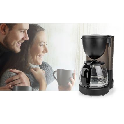 Dropp kaffebryggare 1,25 l med temperaturhållningsfunktion