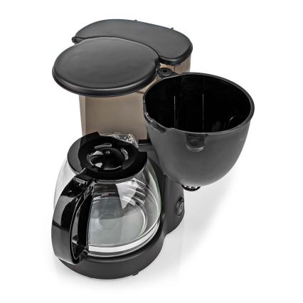 Dropp kaffebryggare 1,25 l med temperaturhållningsfunktion