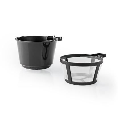 Kaffemaskin för en kopp 0,4 l med travel mugg