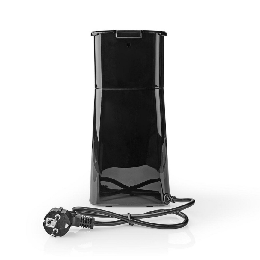Nedis KACM310FBK - En kopp COFFEEbryggare  0,42 L med en timer och resemugg
