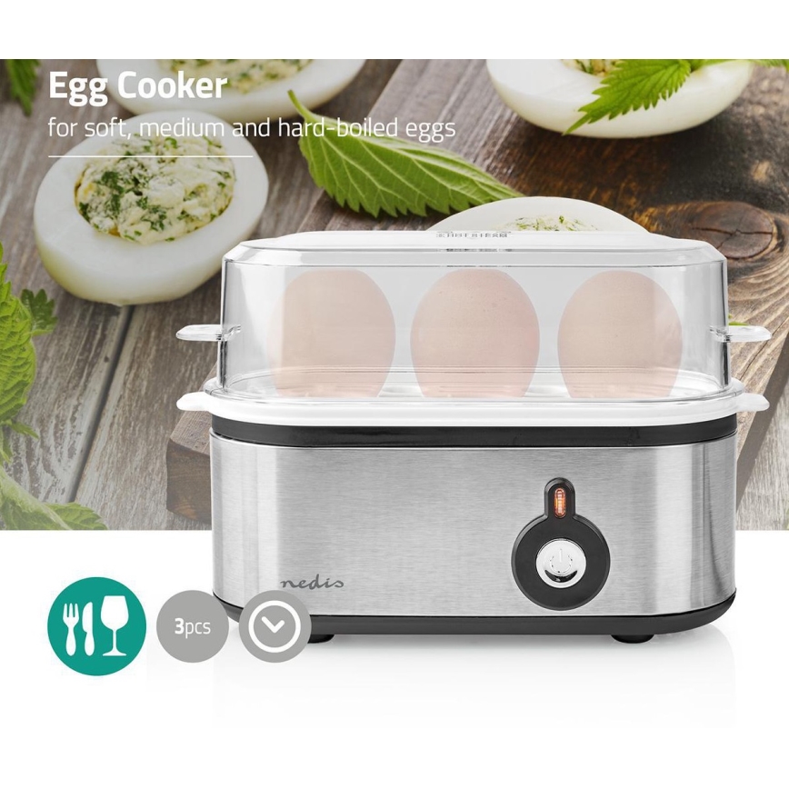 Egg cooker 210W/230V rostfri
