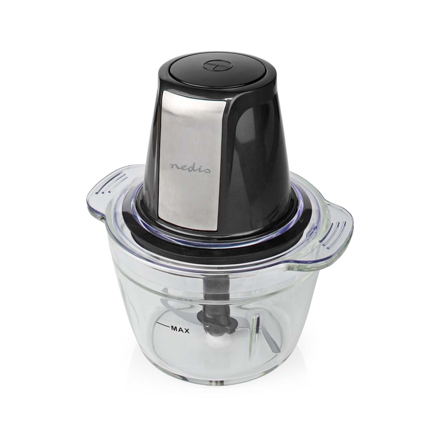 Mathackare 500W/230V svart/silver