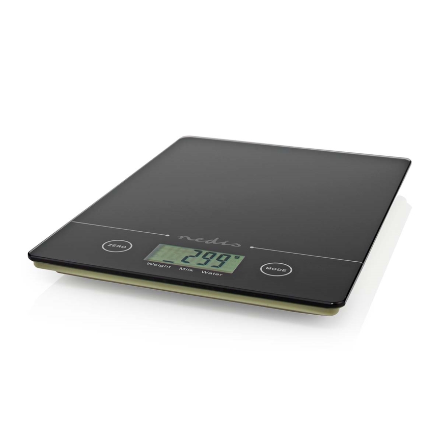 Digital kök scale 1xCR2032 svart