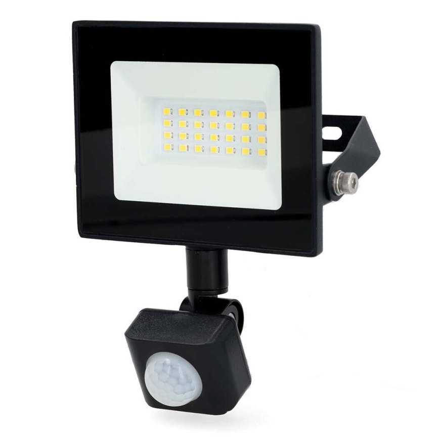 LED strålkastare med sensor LED/20W/230V 4000K IP44