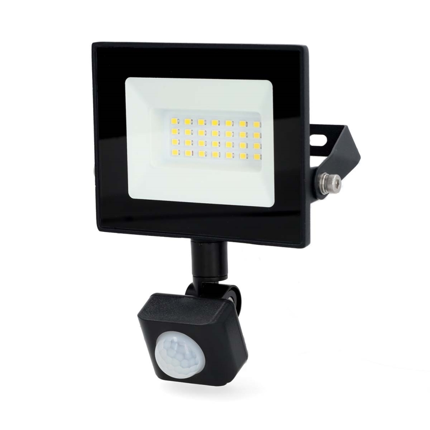 LED strålkastare med sensor LED/20W/230V 4000K IP44