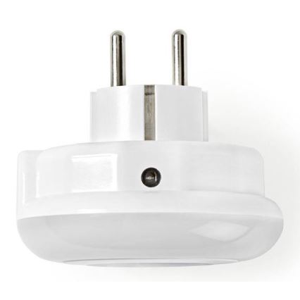 Nedis LNLGSOCK01 – LED Nattlampa med sensor LED/0,6W/230V