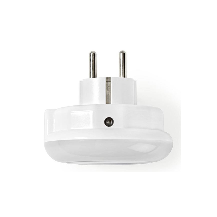 Nedis LNLGSOCK01 – LED Nattlampa med sensor LED/0,6W/230V