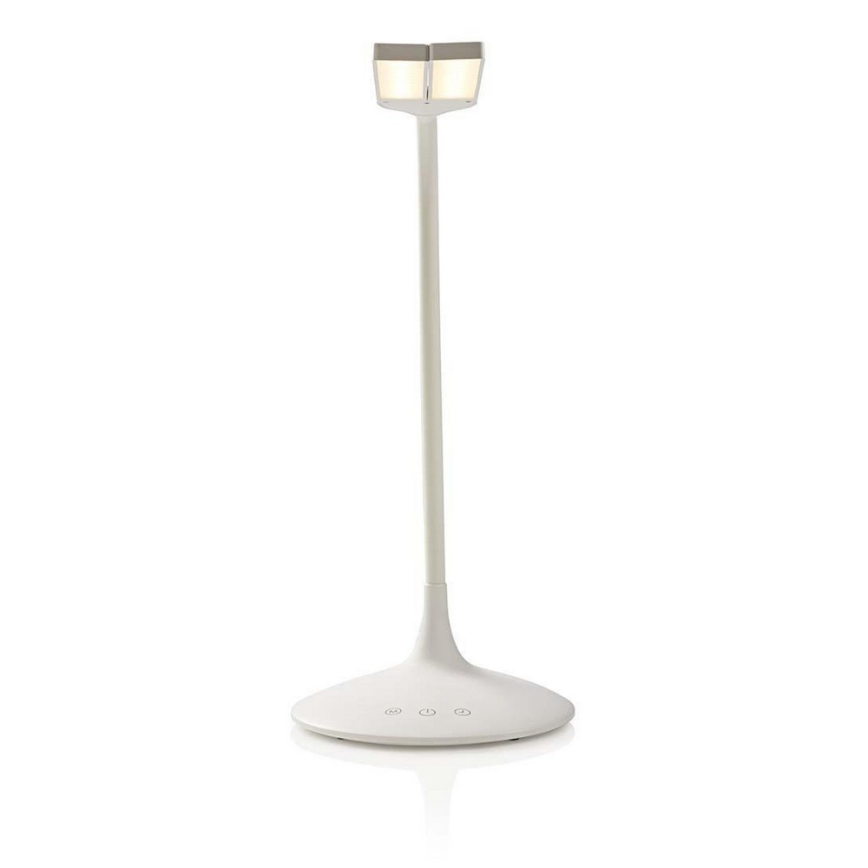 LED Dimbar bordslampa LED/6W/5V 2200 mAh vit