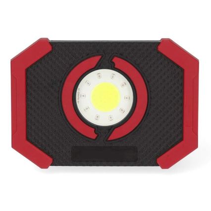 LED Ljusreglerad rechargeable strålkastare med en strömbank LED/10W/3000 mAh IPX2
