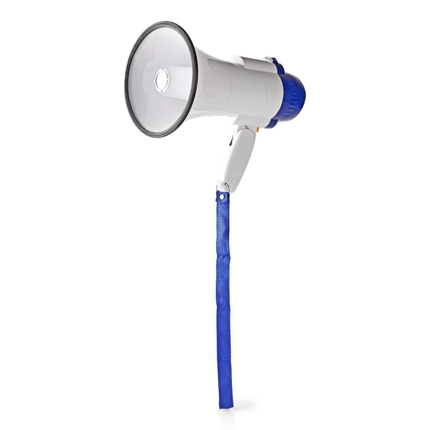 Megafon med inspelningsfunktion 10W/4xD