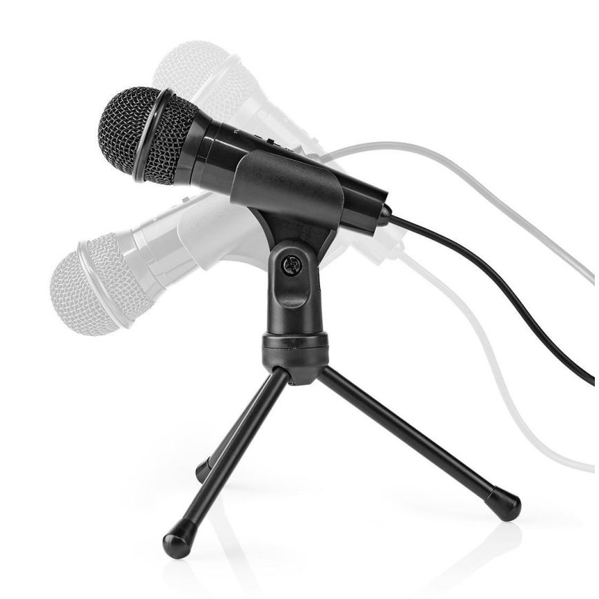Nedis MICTJ100BK - mikrofon för PC 1,5V
