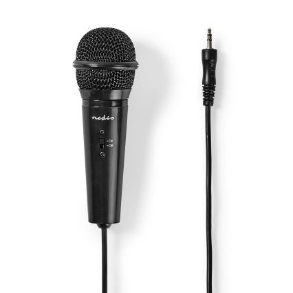 Nedis MICTJ100BK - mikrofon för PC 1,5V