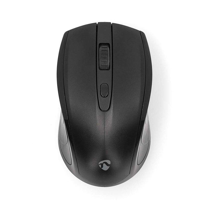 Trådlös mus 800/1200/1600 DPI 2xAAA svart