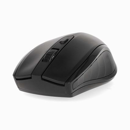 Trådlös mus 800/1200/1600 DPI 2xAAA svart