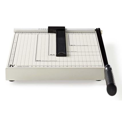 Nedis PACU110A4 - Pappersskärare A4 210 x 297 mm vit