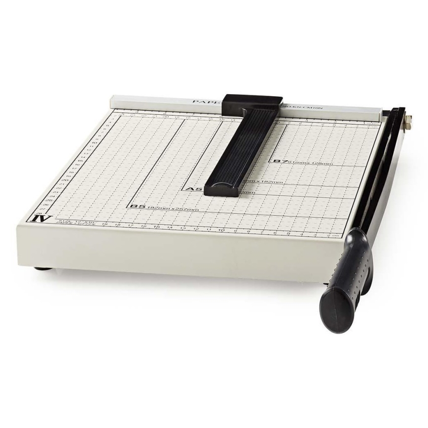 Nedis PACU110A4 - Pappersskärare A4 210 x 297 mm vit