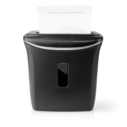 Dokumentförstörare A4 volym 12 l 230V svart