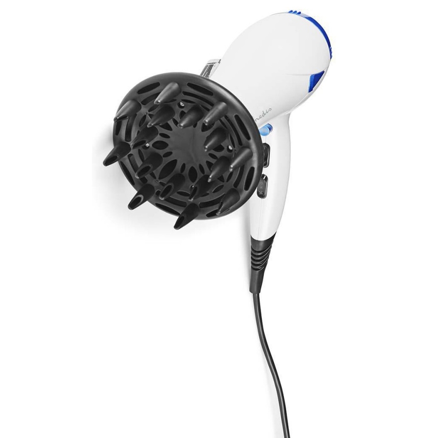 hårfön 2v1 2000W/230V vit /blå