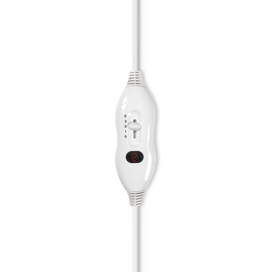 Nedis PEBL110CWT1 – Elektrisk uppvärmd filt 60W/230V 150x80 cm