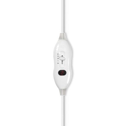 Nedis PEBL110CWT2 - Elektrisk uppvärmd filt för två personer 120W/230V 160x140cm