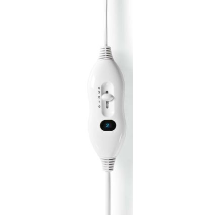 Nedis PEBL120CWT1 - Elektrisk uppvärmd filt 60W/230V 150x80 cm ull